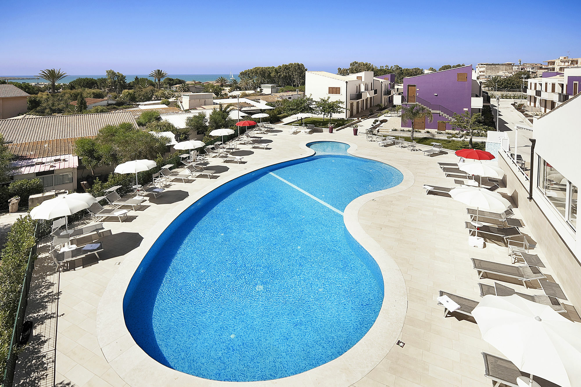 Blu Modicamare Aparthotel Marina di Modica Exterior foto